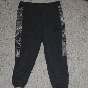 Kids Black and Camo Joggers